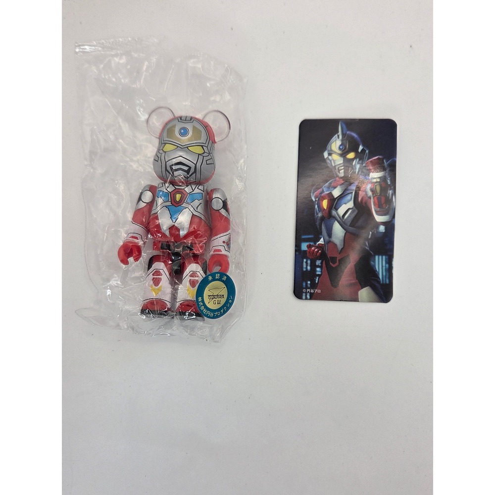 Medicom Toy Bearbrick Series 46 SF Gridman the Hyper Agent 100% Figure with Card